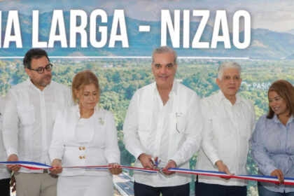 Abinader inaugura carretera Nizao-Sabana Larga-Ocoa y fortalece conexión entre Cibao y Sur