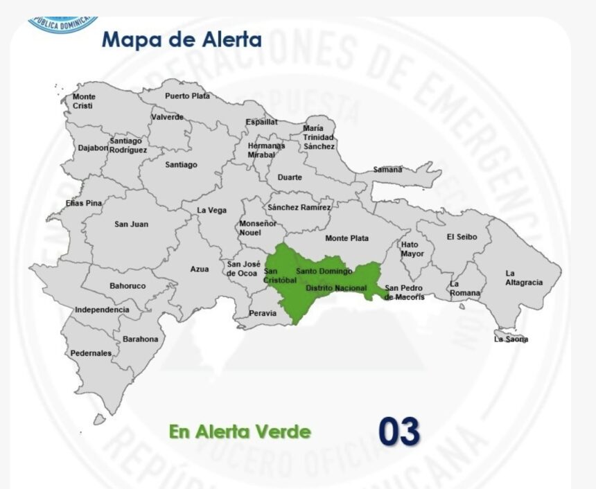 Disminuyen a tres las localidades en alerta verde tras alejarse la onda tropical