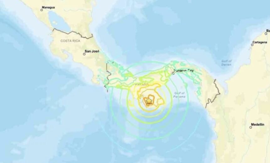 Fuerte sismo de magnitud mayor a 7,0 sacude Panamá