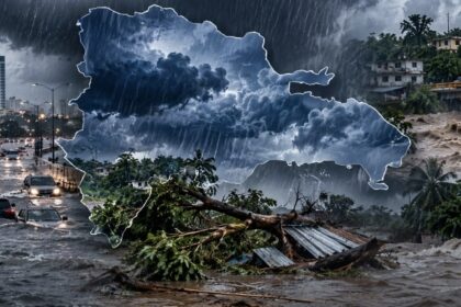 Las lluvias más intensas que han golpeado a RD en los últimos cinco años