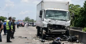 res años de prisión a chofer que mató a cinco motoristas en San Cristóbal